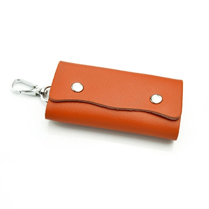 Best Price Fashion Women Men Unisex Genuine Leather Car Key H older Case Bag Key Chain