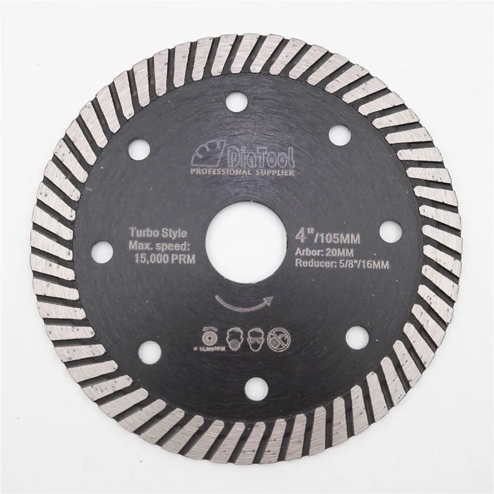 Buy DIATOOL Diamond Hot Pressed Diamond Turbo Blade