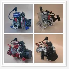 Контроллер Remete RC 7HP газовый морской охлаждающий лодочный Судовой двигатель сильный(гоночный цилиндр) Бензиновый двигатель для 26cc 29cc 48CC 60cc лодки