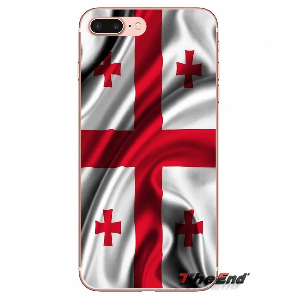 Силиконовый чехол для iPhone X 4 4S 5 5S 5C SE 6 6S 7 8 Plus Samsung Galaxy J1 J3 J5 J7 A3 A5 2016 2017 Джорджия