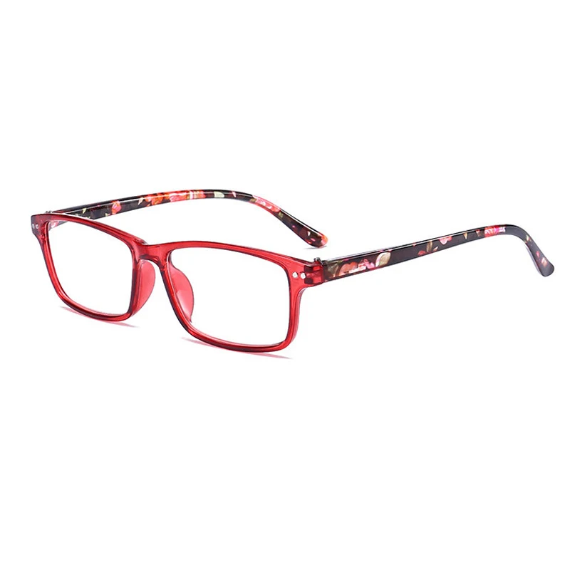 Женские очки для чтения,, дальнозоркость, Пресбиопия, мощные очки, поликарбонат, очки по рецепту, диоптрийные очки+ 1,5 2,0 2,5 3 - Цвет оправы: Красный