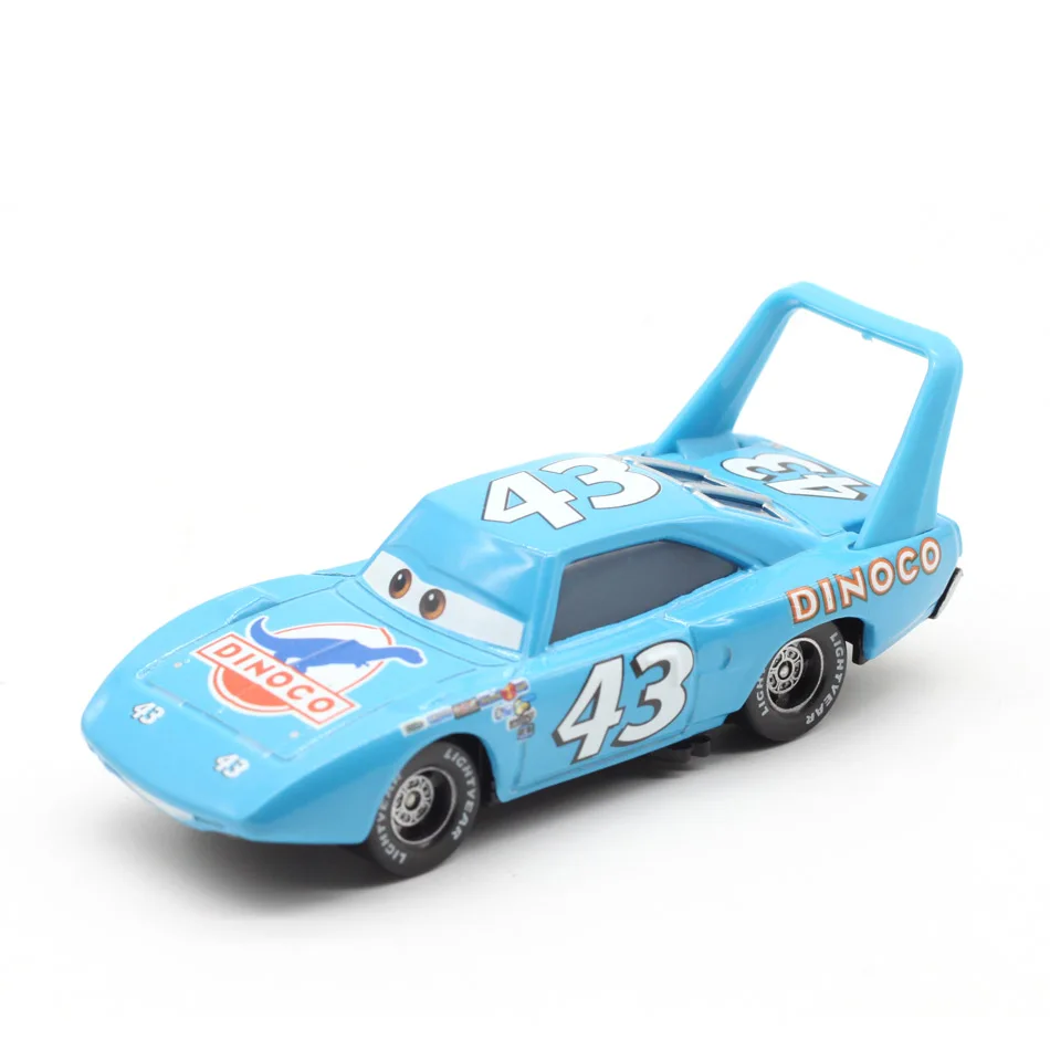 Disney Pixar Cars 2 3 Lightning McQueen нет: 43 ЧИК ХИКС металл литья под давлением игрушечных автомобилей 1:55 Свободные Фирменная Новинка и