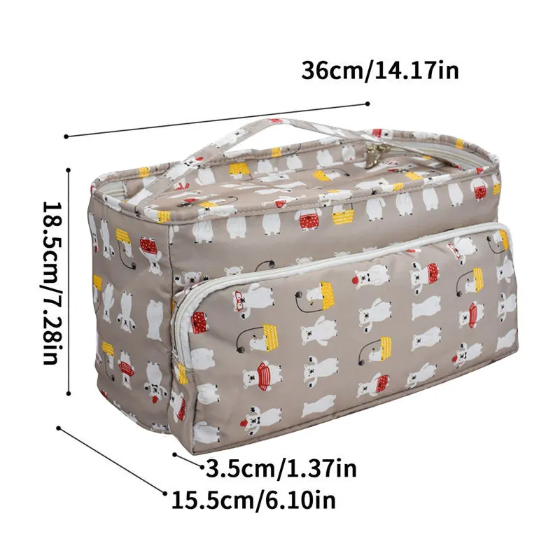 Looen 5 стилей Пряжа сумка для хранения милые животные пустая крючком сумка вязаная сумка для DIY ткань швейные инструменты аксессуары для мамы