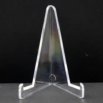 

2 Pcs Height 9cm Board games Card Photos Stand Fixed triangle Display Holder For trading card holders Party Table Tools