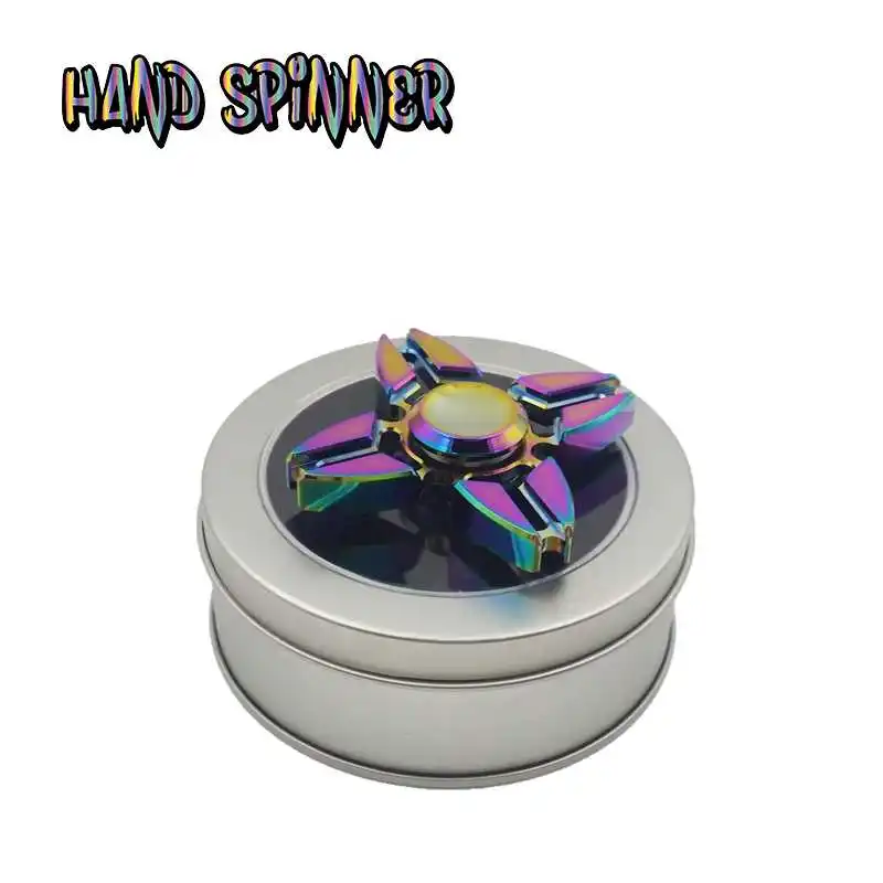2017 New fidget spinner top spinner toyMetal Fidget Spinner And ADHD Adult Toy