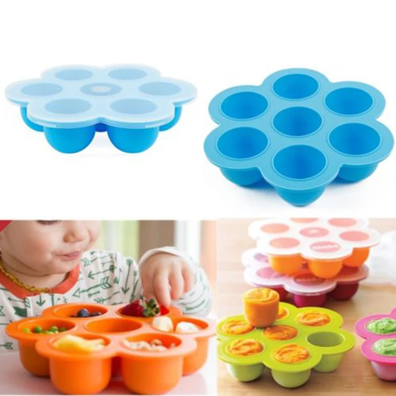 Silicone Egg Bites Molds for Instant Pot Accessories - Fits Instant Pot 5,6,8 qt Pressure Cooker Ice Cube Tray with Lid
