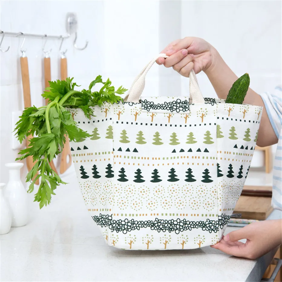 Travel Food Organizer Bag Kitchen Dinner Thermal Storage Bag Kids Lunch Box Handbag Waterproof Fruit Container3