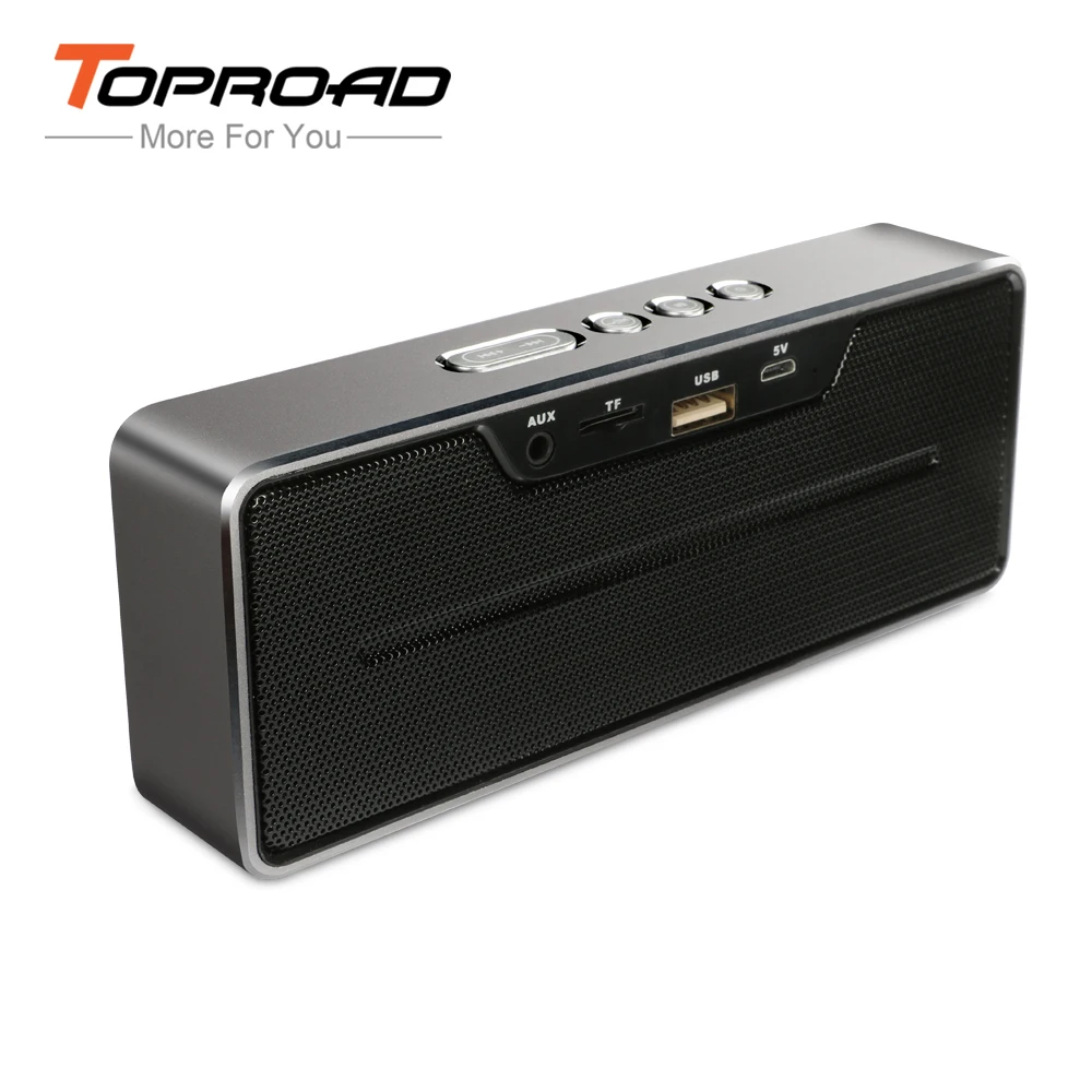 Toproad Bluetooth Bluetooth Mini Speaker Wireless Protable MP3 Player Stereo Music player Altavoz Caixade som Support FM TF Card bluetooth-music-player : image Toproad Bluetooth Bluetooth Mini Speaker Wireless Protable MP3 Player Stereo Music player Altavoz Caixade som Support FM TF Card bluetooth-music-player