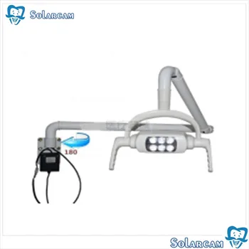 

Dental 6-LED lamp operating exam surgery light with wall mount arm