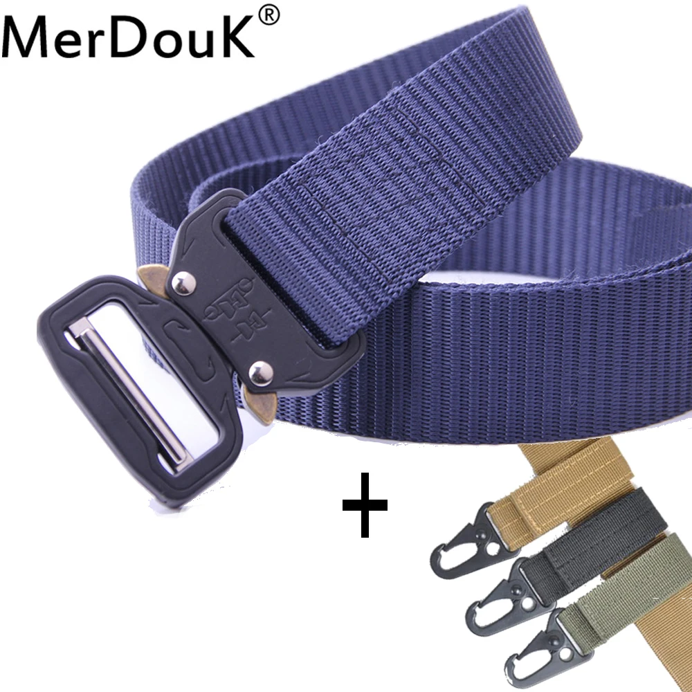 

Nylon Belt Men Army Tactical Belt Military SWAT Combat Belts Knock Off Emergency Survival Straps Tactical Gear Dropship