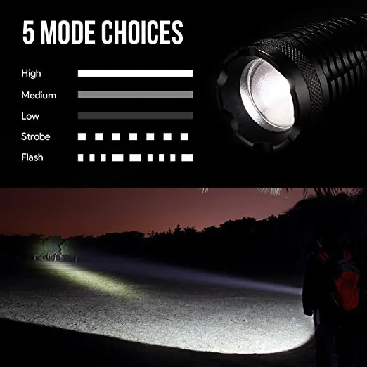 Linterna светодиодный linterna tactica 8000 lumenes cree XM T6/L2 масштабируемой 5 Модос Lanterna де aluminio