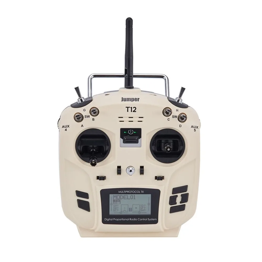 

Jumper T12 OpenTX 12ch transmitter Radio Remote Controller with JP4-in-1 Multi-protocol RF Module for RC Drone Car Boat Parts