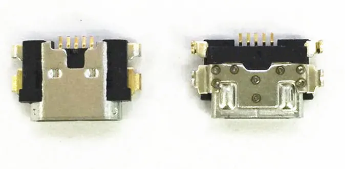 20 шт./лот абсолютно новый для ZTE B2015 micro USB зарядное устройство разъем док-станции |