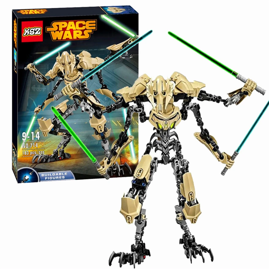 

Star Wars 7 With Lightsaber Storm Trooper W/Gun Model Toys Building Blocks KSZ 714 Figure Compatible