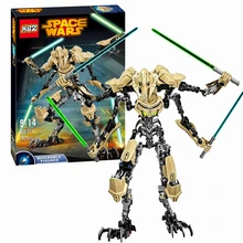 7 General Grievous Com Sabre De Luz de Star Wars Storm Trooper W/Gun Modelo Blocos de Construção de Brinquedos KSZ 714 Figura Compatível com Legoe
