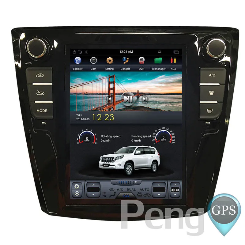 Sale 10.4 Inch IPS Screen Android 7.1 Car GPS Navigation DVD Player for Renault Kadjar 2016 2017 Tesla Style 1080P Video FM Headunit 6