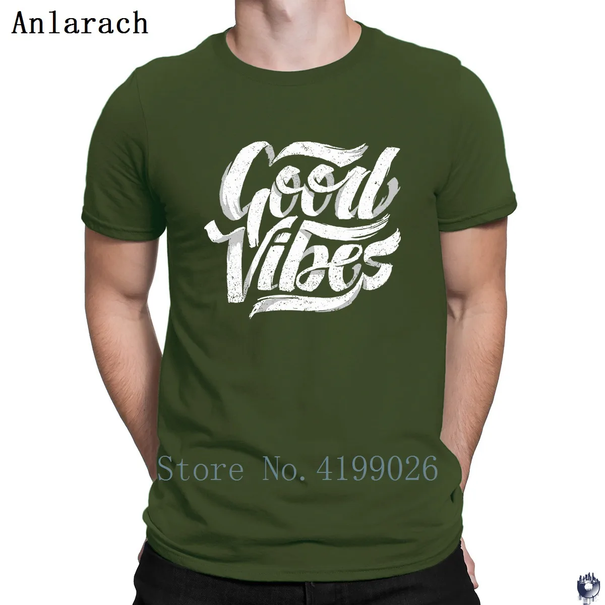 Good Vibes футболка солнечного света футболки новый хлопок просто для мужчин создать