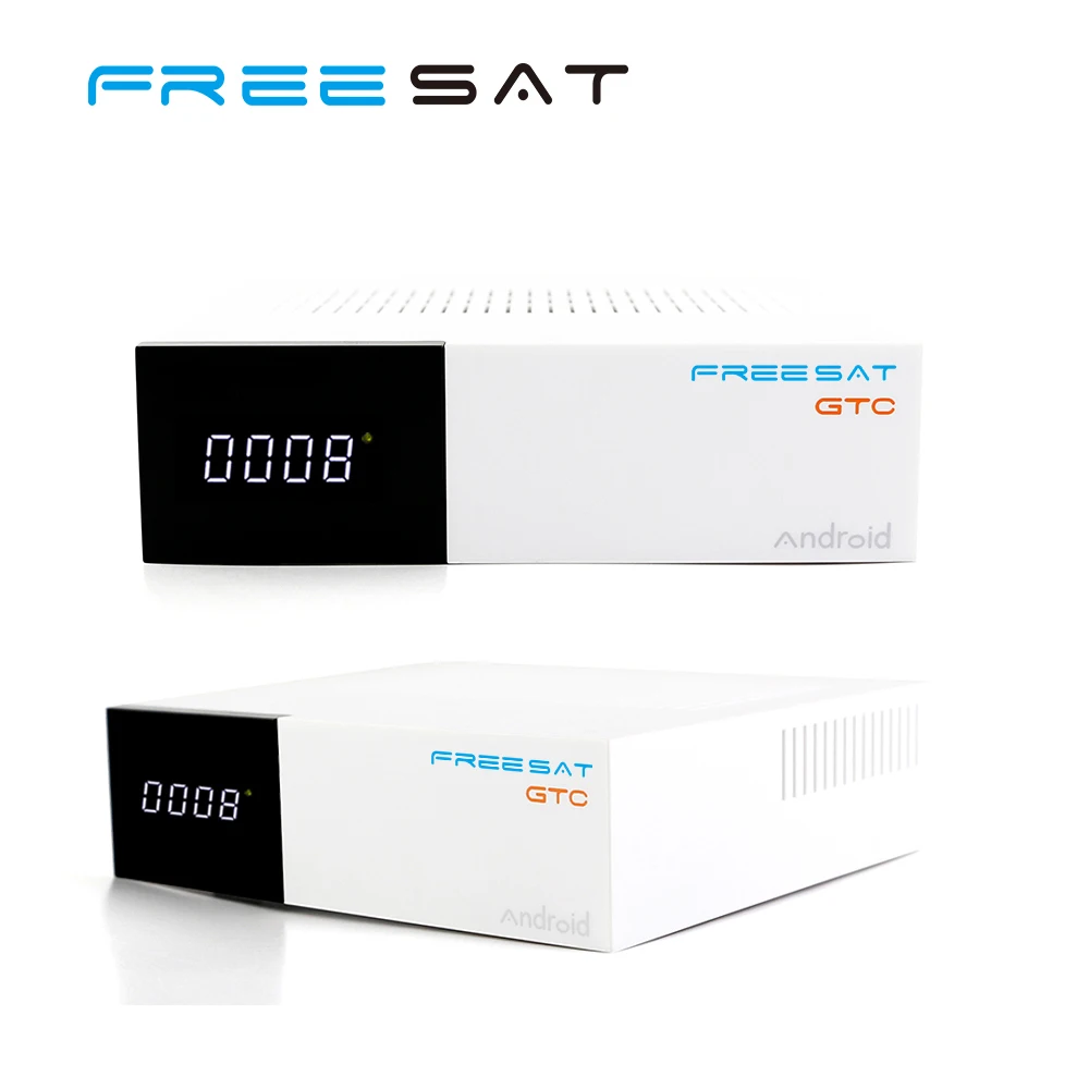ОТА freesat GTC S905D Android 6.0 ТВ коробка DVB-S2/T2/кабель/ISDB-T спутниковый ресивер 4 К H.265 2 ГБ 16 |