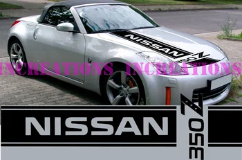 

For Nissan 350z Nismo Front Stripe Hood Decal Sticker Car Truck Racing Sport Car