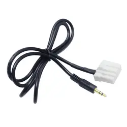 5 шт. Автомобильная магнитола с CD Player 3,5 мм Вспомогательные Aux аудио Aadpter кабель для Mazda 2 3 5 6 M2 m3 M5 M6 Pentium B70 MX5 RX8 мужской Интерфейс