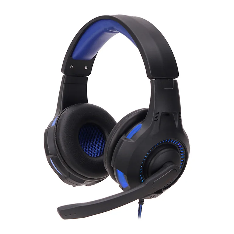 

Luminous Wired Headset Internet Bar Gaming Headsets Earphone Audifonos Gamer Stereo with Mic Games Audio and Video Headphones