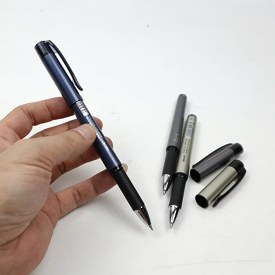 3 шт./лот гелевая ручка Kawaii 0,5 мм черный/синие чернила стержень сменный гелевый ручек молочного цвета для офиса письменные принадлежности канцелярские ручки поощрительный подарок