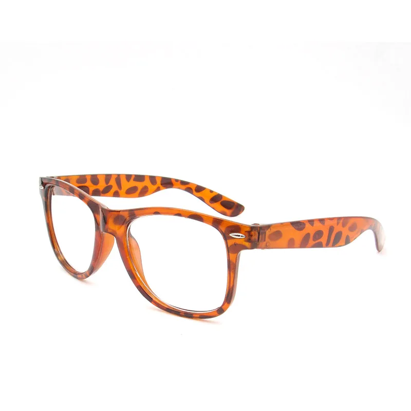Coyee ретро очки оправа для женщин и мужчин аксессуары Компьютерные очки Оптические очки оправа винтажные очки прозрачные линзы UV400 - Цвет оправы: Leopard