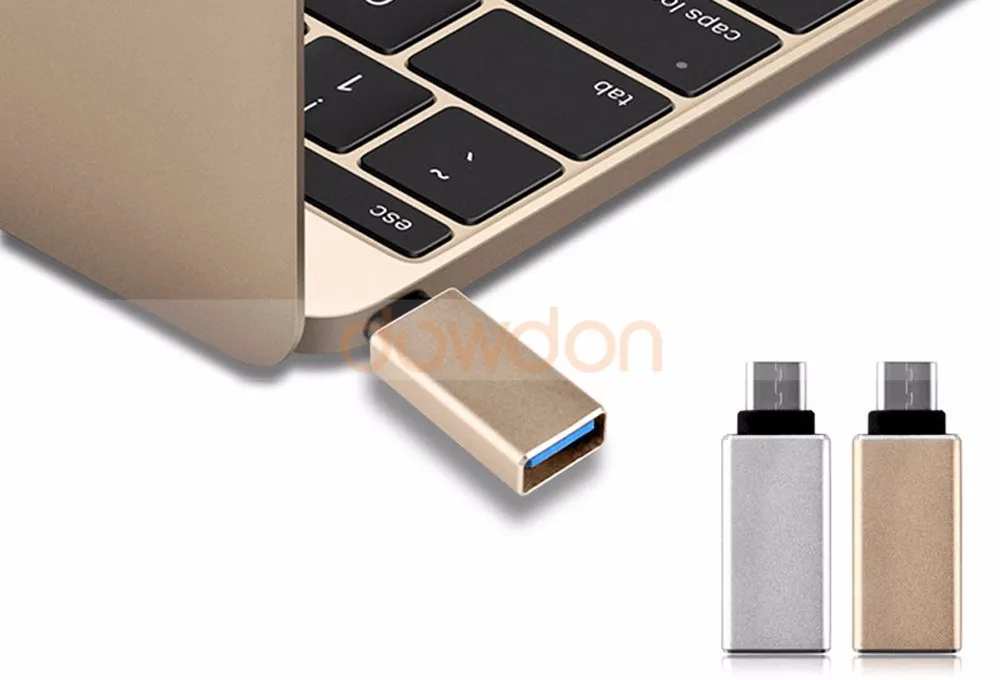 USB 3,1 к адаптерам типа C Мужской к женскому OTG конвертер для нового Macbook