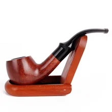 Высококачественная прочная очищаемая трубка для табака, переносная экологически чистая сигарная трубка, аксессуары для курительной трубки, мужская GadgetLFB814