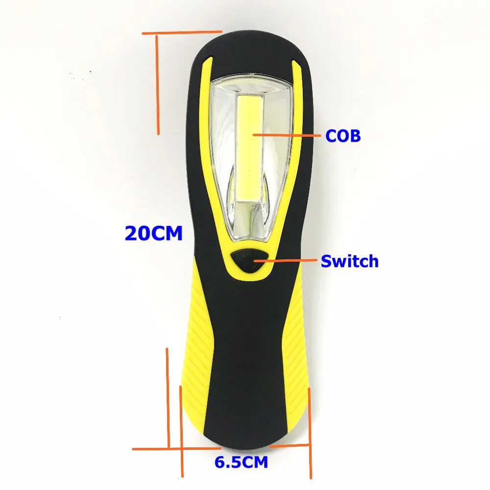 

MINGRAY RB-701 Versatile Work Light Hand-Free Magnetic LED Flashlight RB701,Repaire COB Camping Lantern not rechargeable RB701