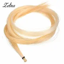 Зебра Лидер продаж 1 шт. белый Хэнк 80 см 32 дюймов монгольская скрипка/альт/виолончель лук волос конского волоса скрипки Запчасти Аксессуары