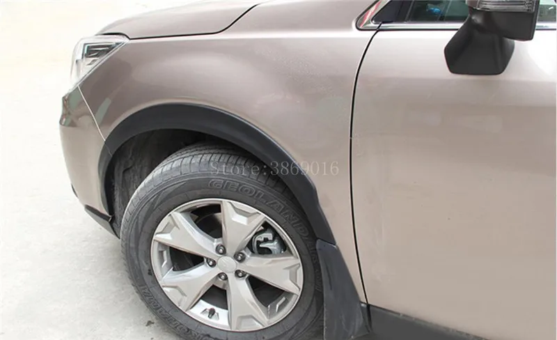 Аксессуары ABS пластиковые колеса для бровей круглые дуги подходят для Subaru Forester SJ 2013 год
