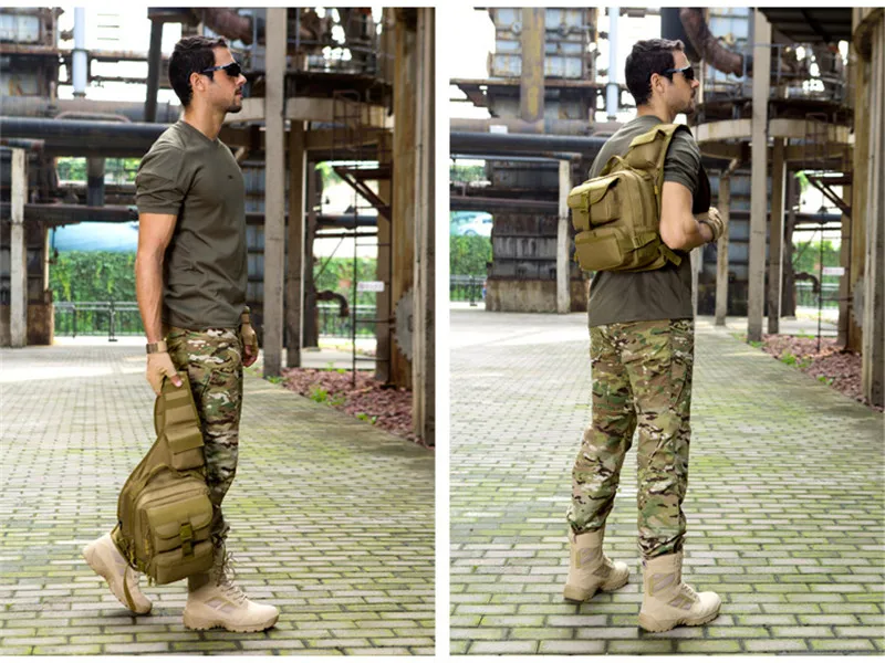 Men Shoulder Messenger Bags Famous Brand Man Travel DSLR Camera Crossbody Bag Waterproof Male Military Day Sling Chest Back Pack