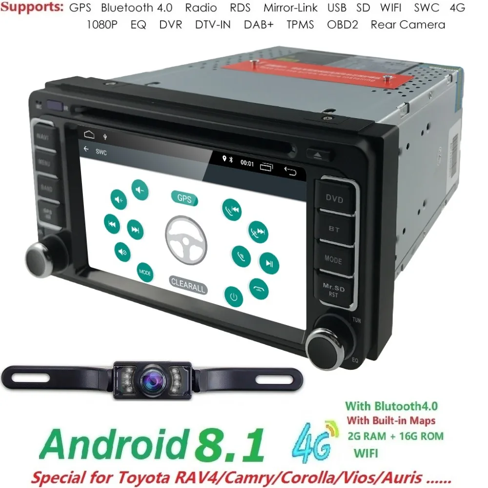 

Car DVD Player GPS Navigation For TOYOTA Corolla Hilux Vios Zelas2011 Matrix Previa Prado Land Cruiser FJ Carmy 4runner Fortuner