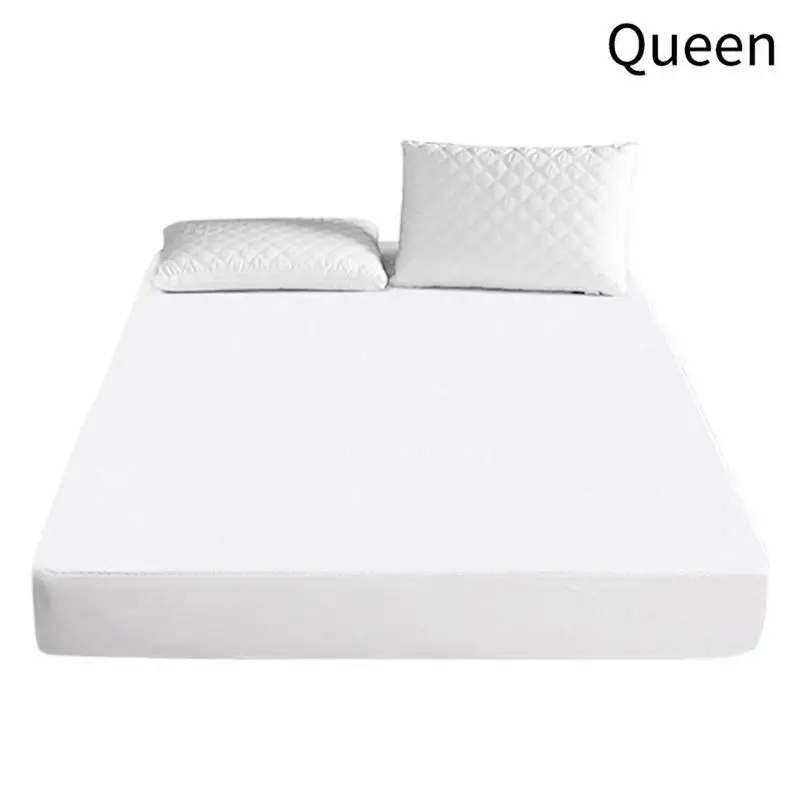 Mattress Cover Protector Waterproof PadTwin full Queen King Size Bed Cover - Цвет: C