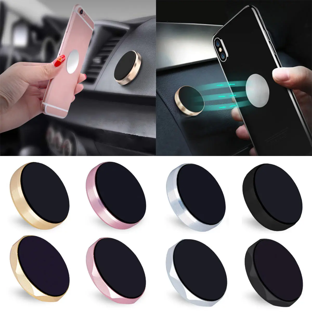 

Magnetic car phone holder for all iPhones in the vents GPS PDA Mount Holder Stand Driving Magnet Dashboard