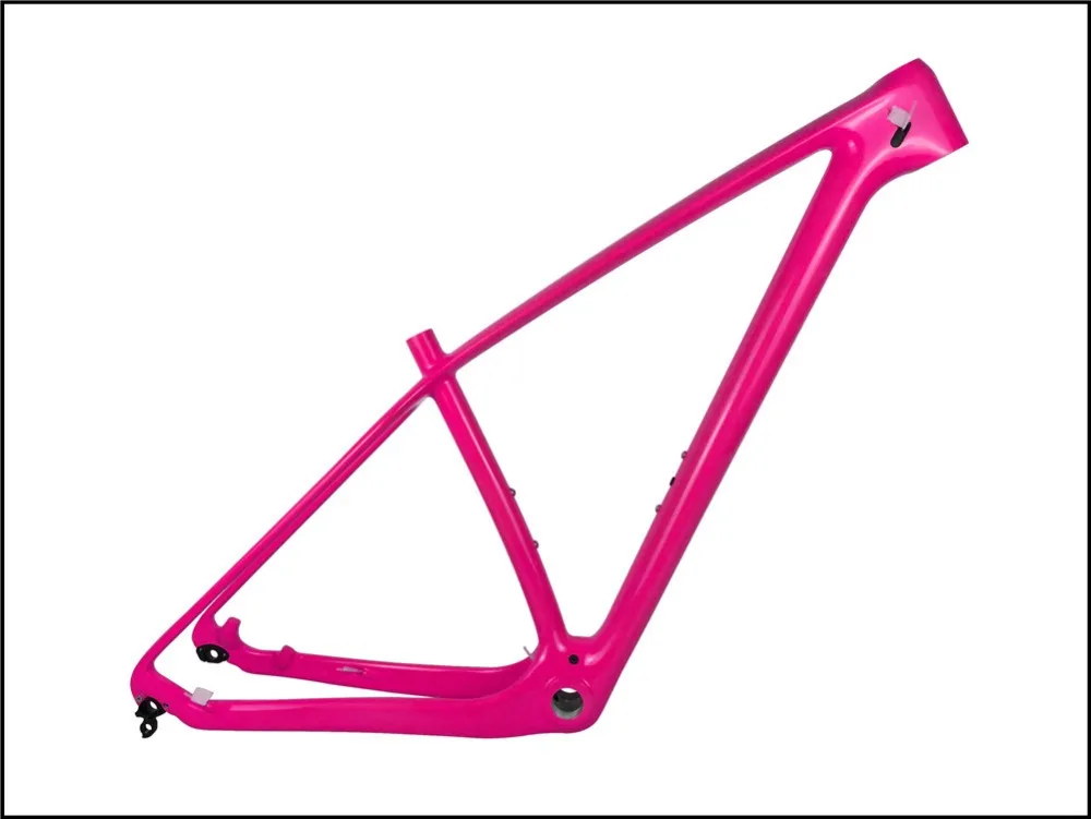 Flash Deal Spcycle 29er Carbon MTB Frame 27.5er Ultralight T1000 Carbon Mountain Bike Frameset Compatible 142*12mm Thru Axle and 135*9mm QR 8