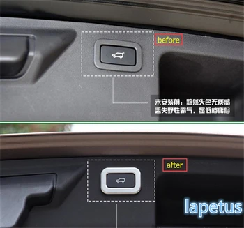 

Lapetus Trunk Rear Door Power Tailgate Switch Button Frame Cover Trim Fit For Land Rover Discovery Sport Evoque 2015 - 2019 ABS