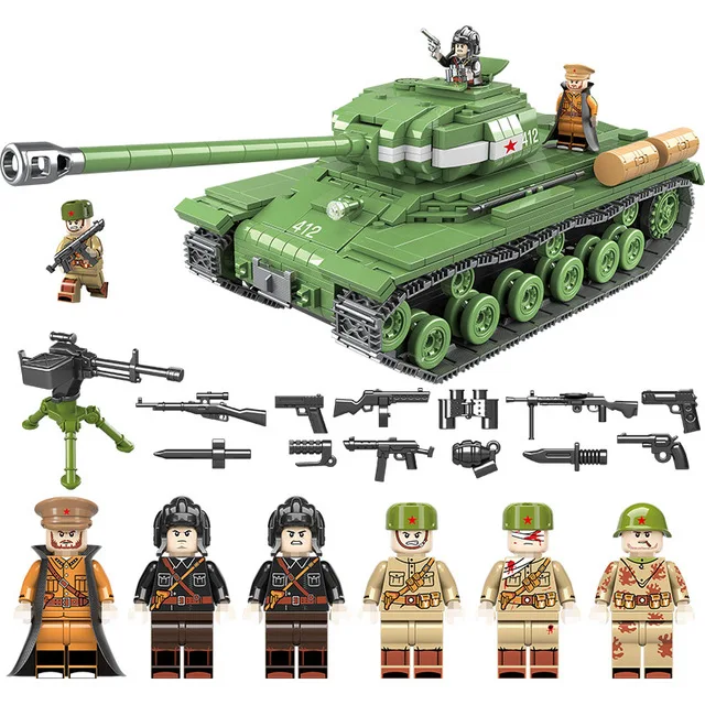 1068pcs-Military-IS-2M-Heavy-Tank-Soldier-Weapon-Building-Blocks-Compatible-LegoINGLY-Tank-WW2-Bricks-Army.jpg_640x640