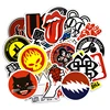50 piezas Rock & Roll pegatinas Punk etiqueta engomada del ordenador portátil monopatín del coche de la motocicleta equipaje calcomanías de vinilo Graffiti impermeable pegatinas ► Foto 3/6