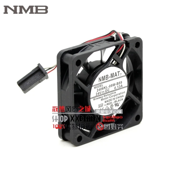 Серверный инвертор для NMB 2406KL 05W B59 BQF 6 см 60 мм DC 24 В 0.13A чехол компьютера ПК