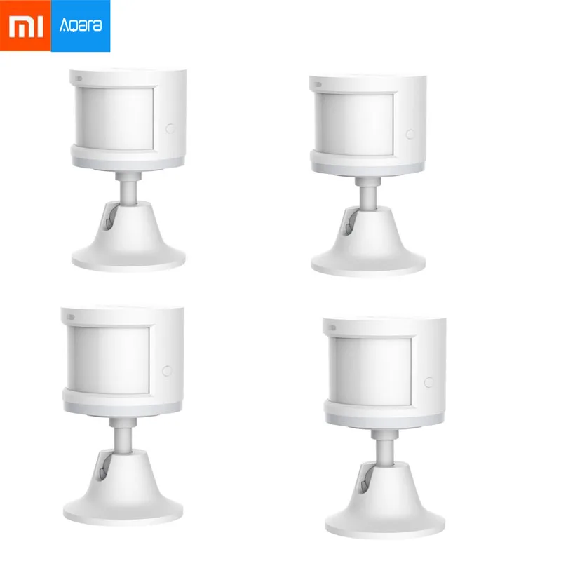 

100% Original Xiaomi Aqara Smart Human Body Sensor ZigBee Wireless Connection Built In Light Intensity Sensors Work APP Contral