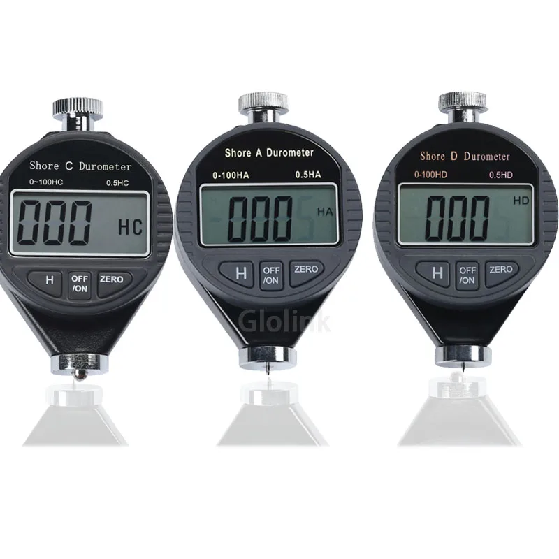 0~100HA Rubber Tire Shore A Digital LCD Display Hardness Meter Durometer Hardness Tester