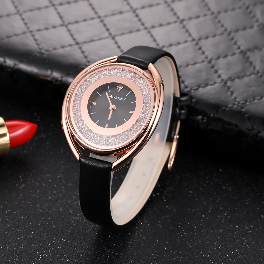 cagarny 2018 Fashion Women Watch Luxury Brand Women Casual Wrist Watch Ladies Quartz Watch Relogio Feminino bayan kol saati wholesale drop shipping (10)