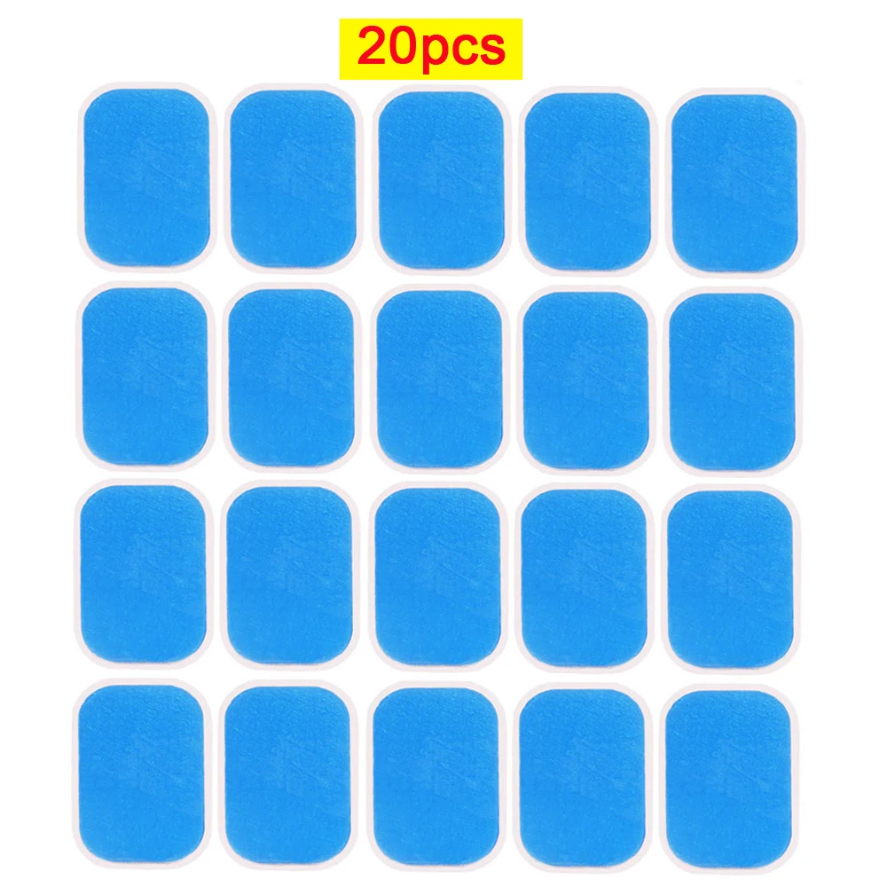 

20pcs Gel Sticker Pads for EMS Abdominal ABS Trainer Weight Loss Hip Muscle Stimulator Exerciser Replacement Massager Gel Patch