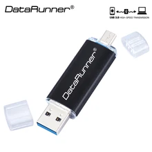 Usb флеш-накопитель DataRunner 3,0 OTG 128 ГБ высокоскоростной флеш-накопитель 16 ГБ 32 ГБ 64 ГБ 256 Гб флешки usb 3,0 карта памяти