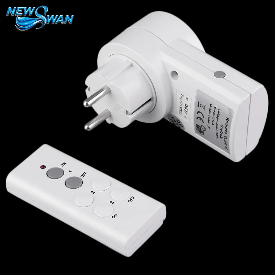 

Wireless Electrical Socket Remote Control Home House Power Outlet Light Switch Socket +1 Remote EU Connector Plug BH9938-1 DC12V
