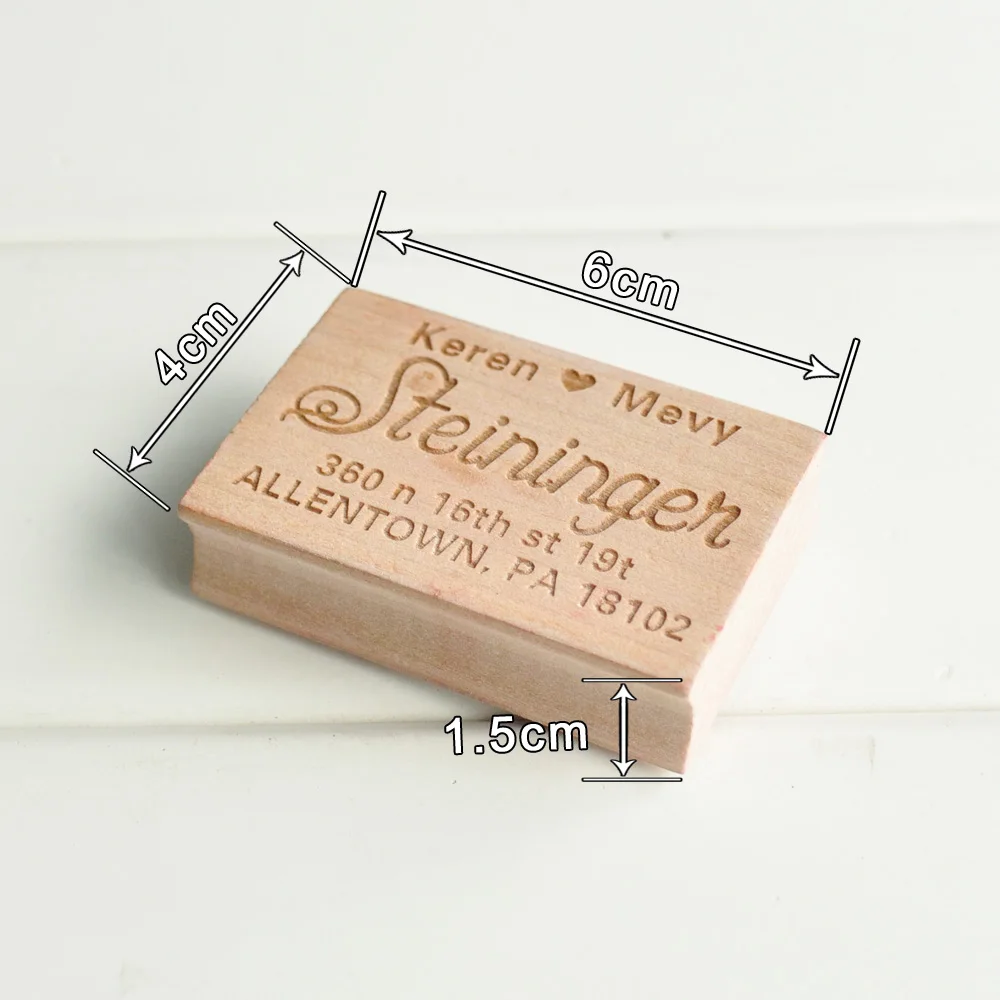  Custom Stamp-Return Address Stamp Brush Calligraphy Wedding Stamp Invitation Stamp - 32836730964