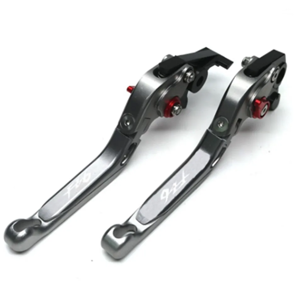 Для YAMAHA FZ6 FAZER 2004-2010 ручка тормозного сцепления с логотипом FZ6 регулируемые складные и расширяемые части мотоцикла