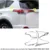 Styling dell’automobile di trasporto libero del corpo Posteriore coda posteriore della lampada della Luce telaio bastone ABS cromato copertura trim 4 pcs Per Toyota RAV4 2016 2017 2018